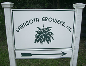 Sarasota Growers Front Sign